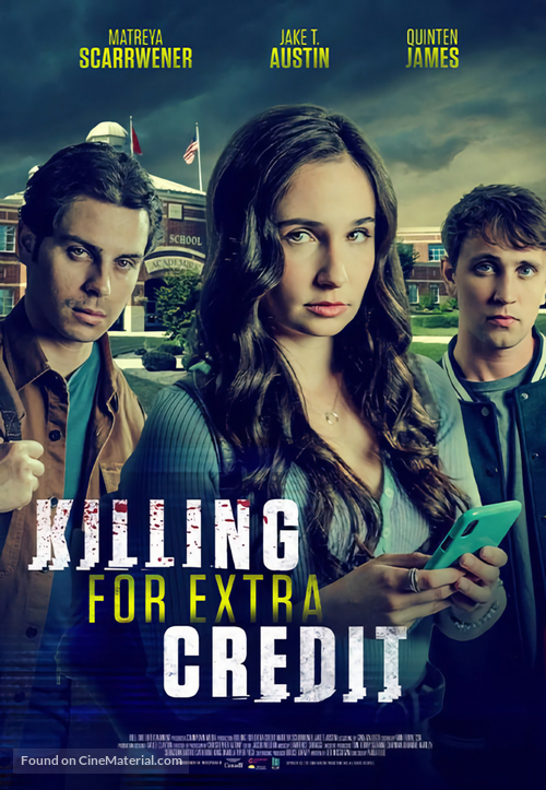 Killing for Extra Credit - Canadian Movie Poster