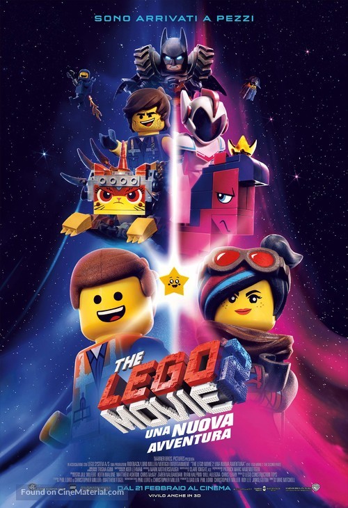 The Lego Movie 2: The Second Part - Italian Movie Poster