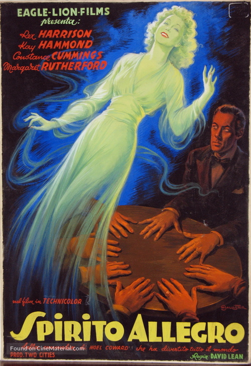 Blithe Spirit - Italian Movie Poster