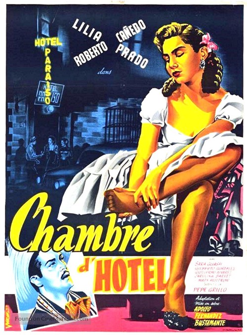 Cuarto de hotel - French Movie Poster