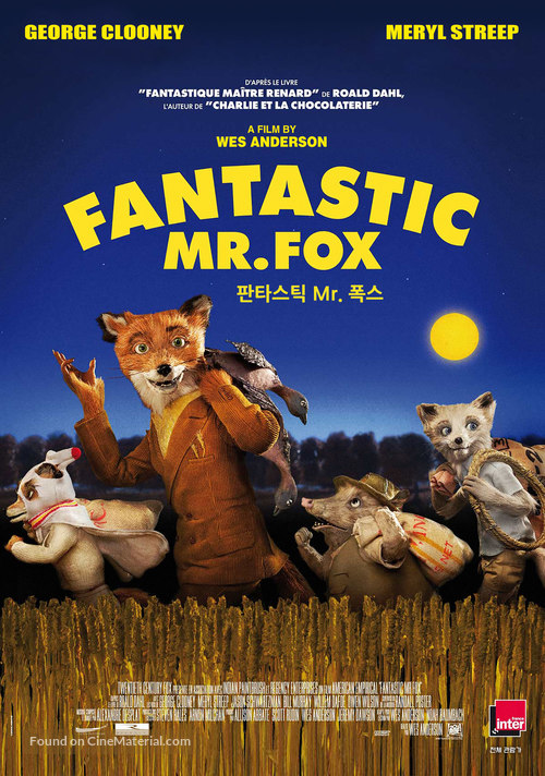 Fantastic Mr. Fox - South Korean Movie Poster