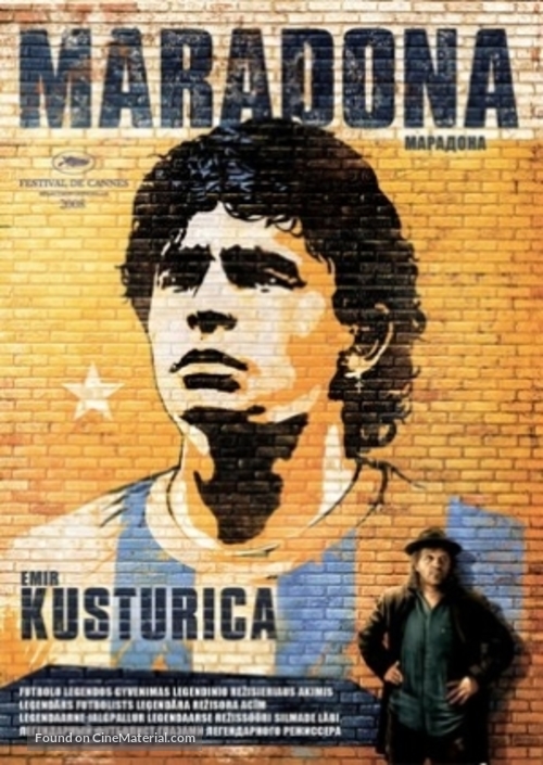 Maradona by Kusturica - Estonian Movie Cover