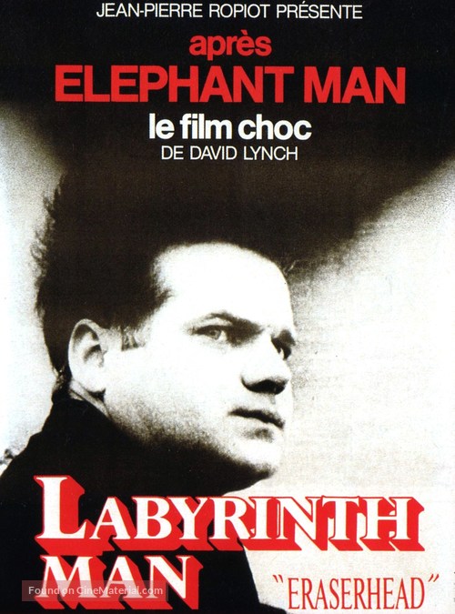 Eraserhead - French Movie Poster