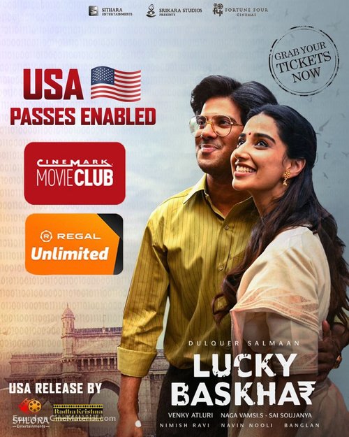 Lucky Baskhar - Movie Poster