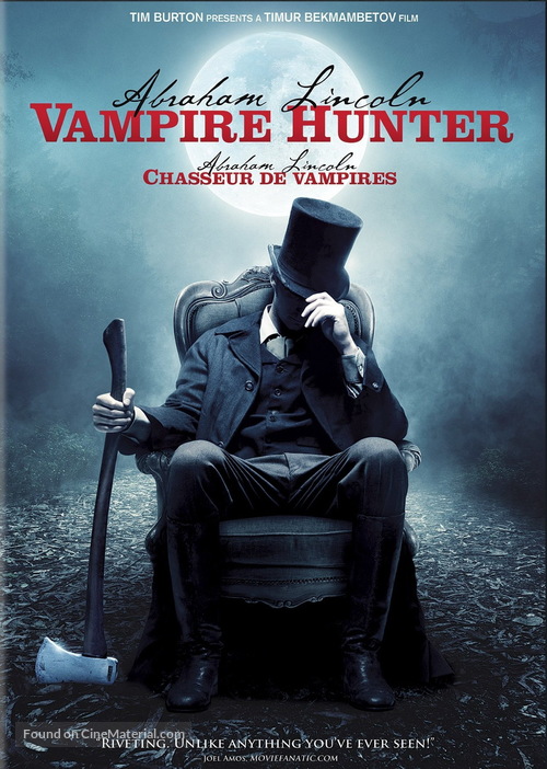 Abraham Lincoln: Vampire Hunter - Canadian Movie Cover