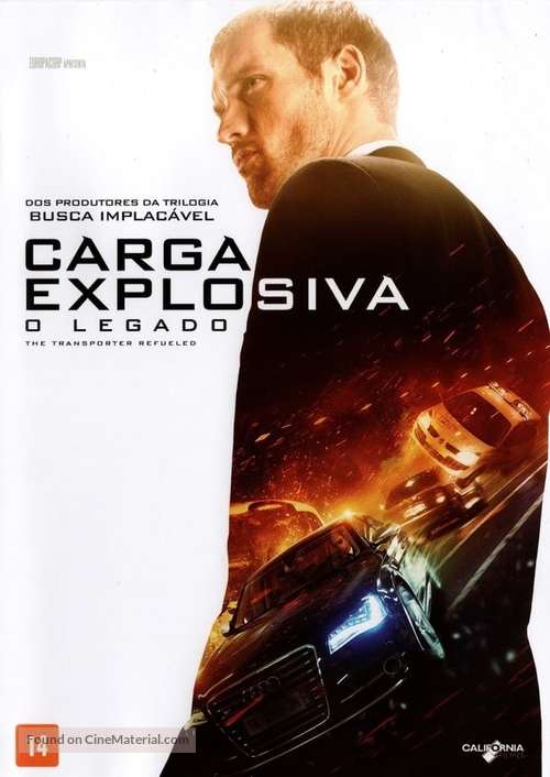 The Transporter Refueled - Brazilian DVD movie cover