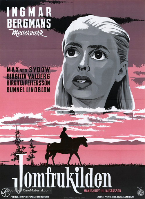 Jungfruk&auml;llan - Danish Movie Poster