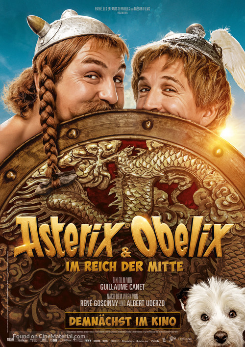 Ast&eacute;rix &amp; Ob&eacute;lix: L&#039;Empire du Milieu - German Movie Poster