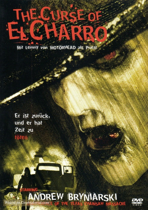 The Curse of El Charro - German DVD movie cover