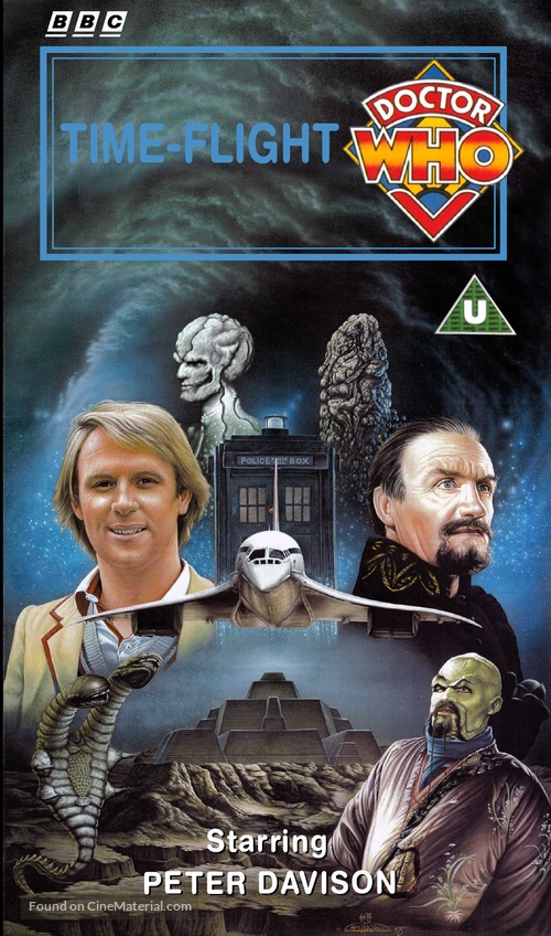 &quot;Doctor Who&quot; - British VHS movie cover