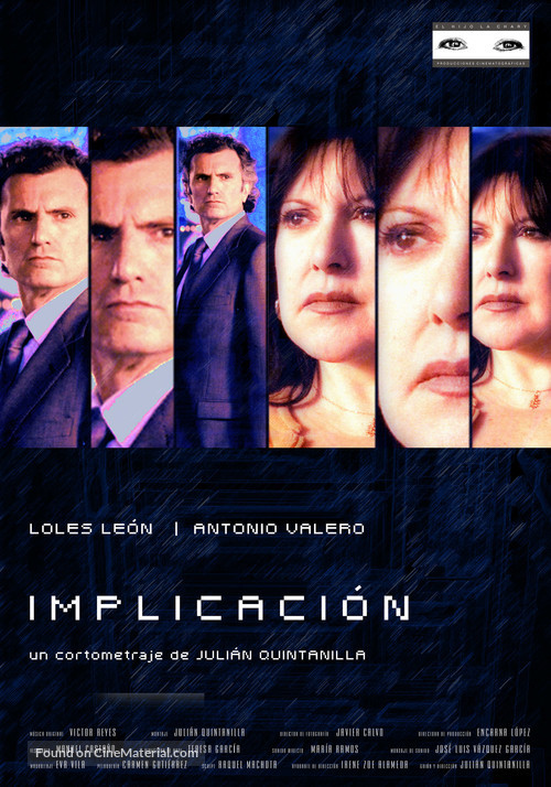 Implicaci&oacute;n - Spanish Movie Poster