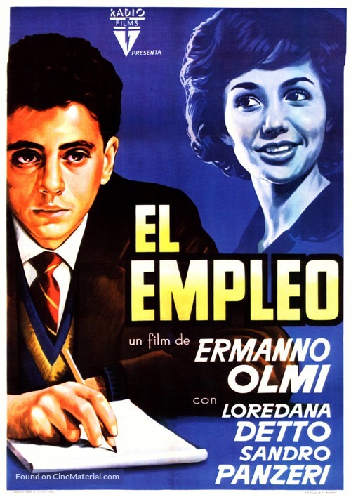 Il posto - Spanish Movie Poster