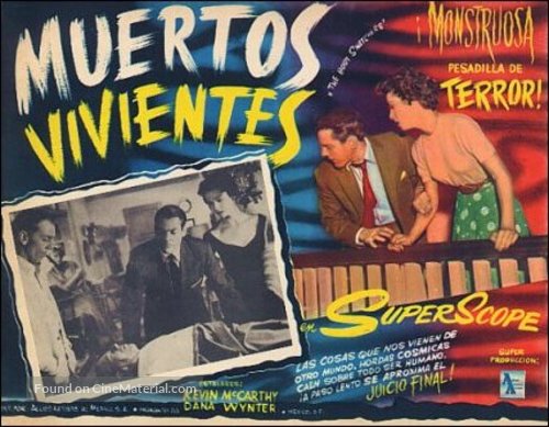 Invasion of the Body Snatchers - Mexican Movie Poster