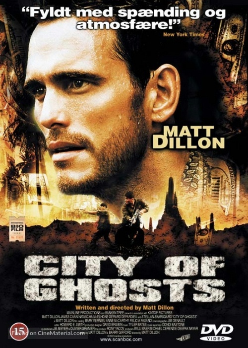 City of Ghosts - Danish DVD movie cover