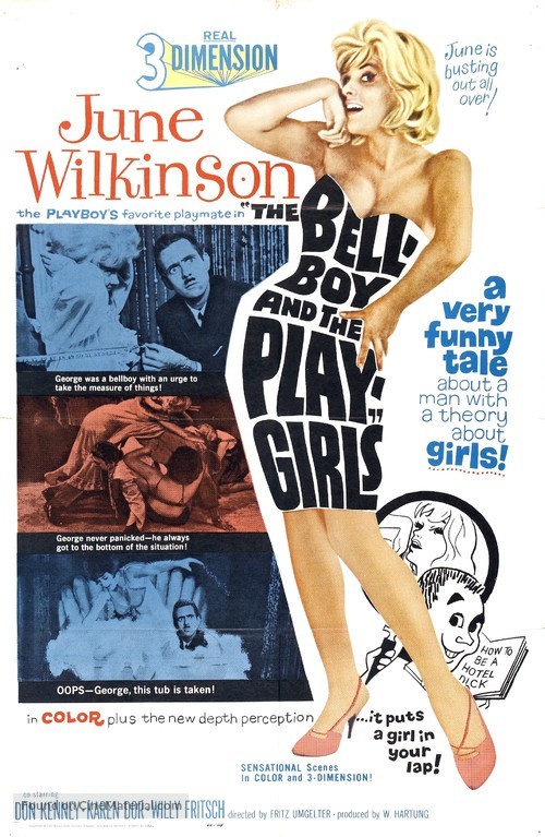 The Playgirls and the Bellboy - Movie Poster