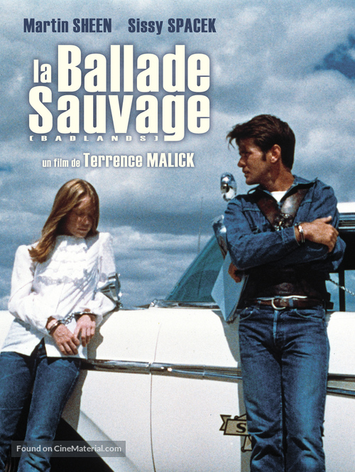 Badlands - French Re-release movie poster