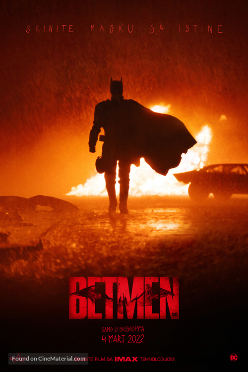 The Batman - Serbian Movie Poster