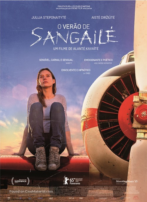 Sangailes vasara - Portuguese Movie Poster
