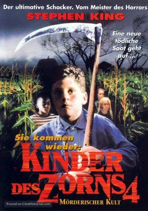 Children of the Corn IV: The Gathering - German DVD movie cover