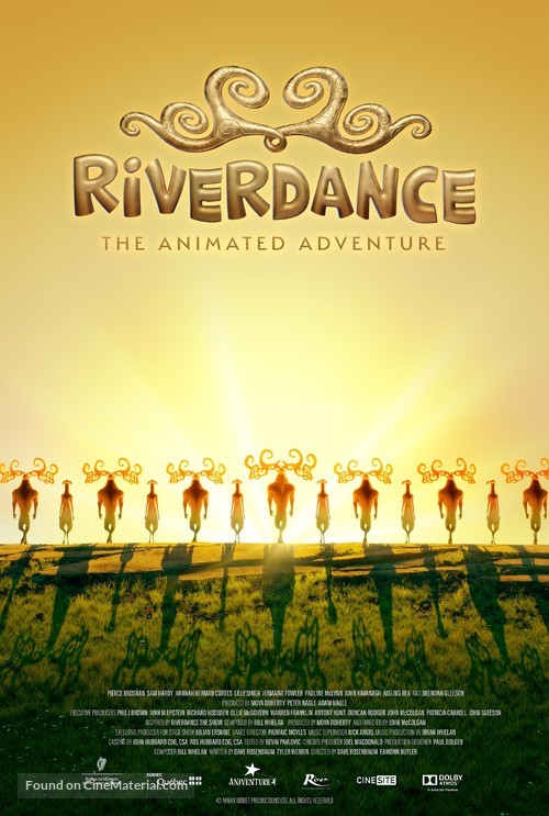 Riverdance: The Animated Adventure - British Movie Poster