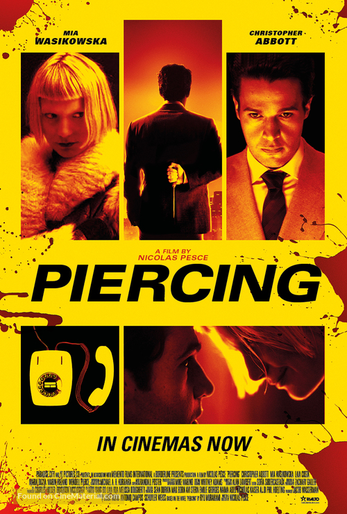 Piercing - Australian Movie Poster