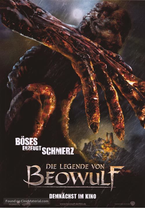 Beowulf - German Movie Poster