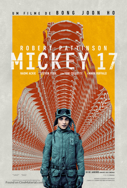 Mickey 17 - Brazilian Movie Poster