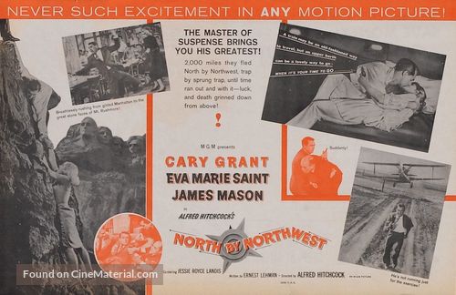 North by Northwest - poster