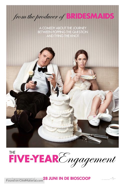 The Five-Year Engagement - Dutch Movie Poster
