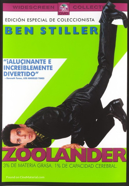 Zoolander - Spanish Movie Cover