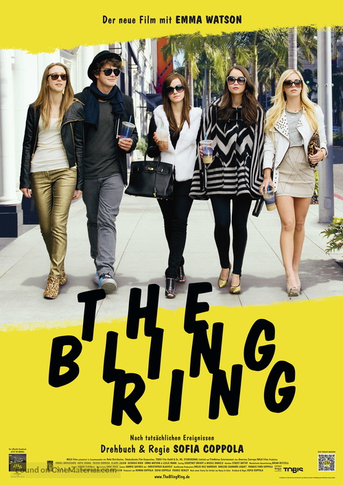 The Bling Ring - German Movie Poster