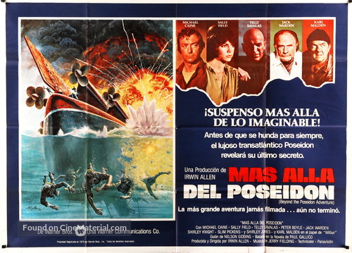 Beyond the Poseidon Adventure - Argentinian Movie Poster