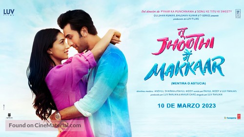 Tu Jhoothi Main Makkar - Spanish Movie Poster