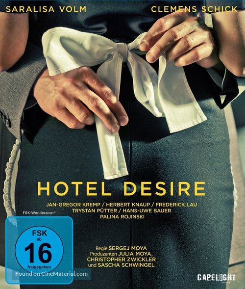 Hotel Desire - German Blu-Ray movie cover