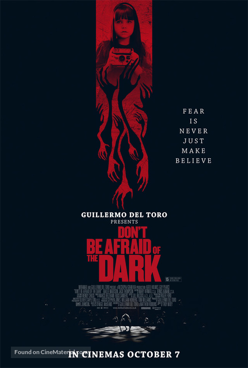 Don&#039;t Be Afraid of the Dark - British Movie Poster