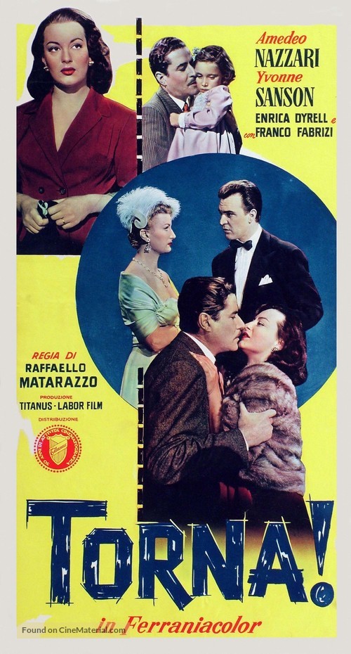 Torna! - Italian Movie Poster