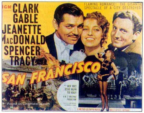 San Francisco - Spanish Movie Poster