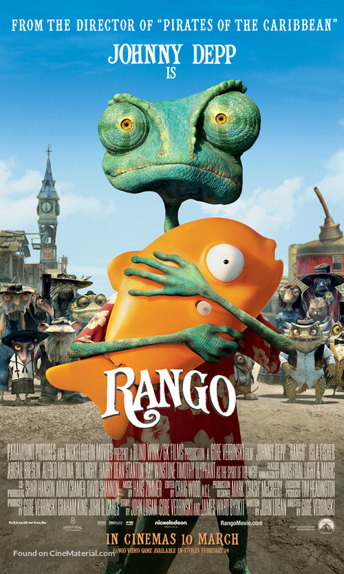 Rango - Malaysian Movie Poster