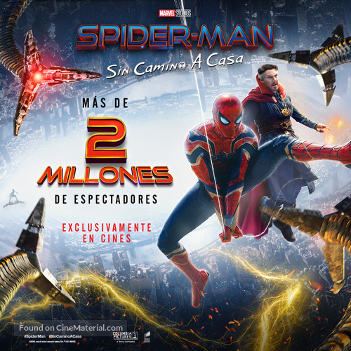 Spider-Man: No Way Home - Colombian poster