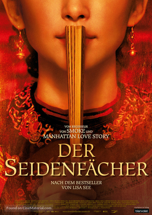 Snow Flower and the Secret Fan - German Movie Poster