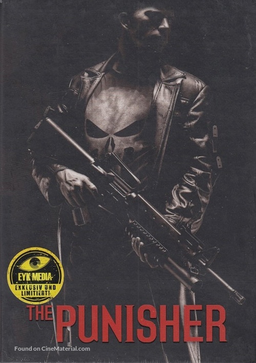 The Punisher - German Blu-Ray movie cover