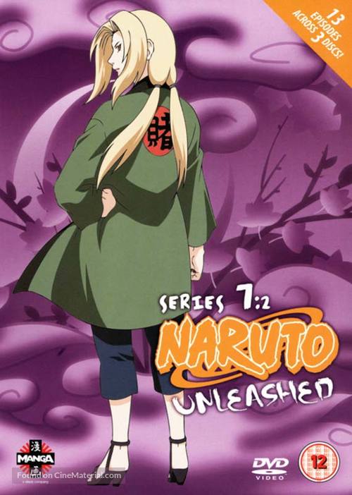 &quot;Naruto&quot; - British DVD movie cover