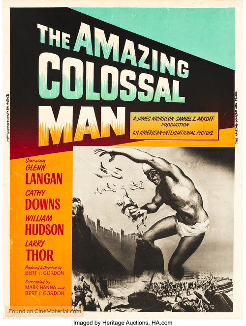 The Amazing Colossal Man - Movie Poster