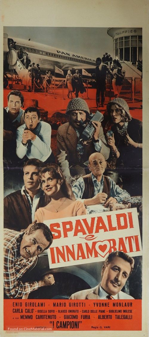 Spavaldi e innamorati - Italian Movie Poster