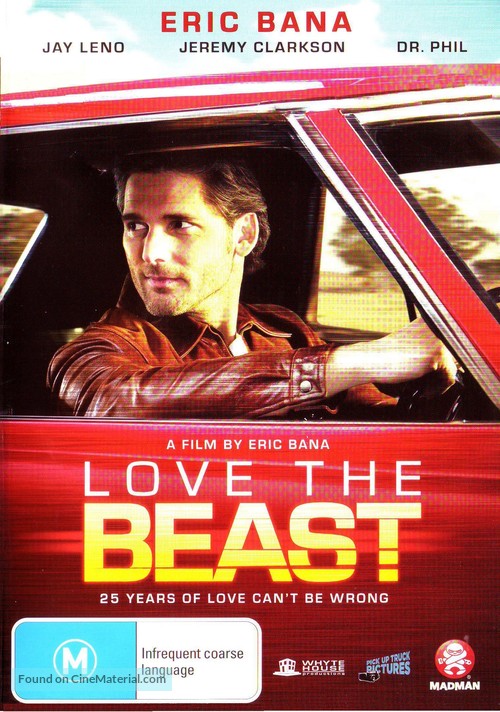 Love the Beast - Australian DVD movie cover