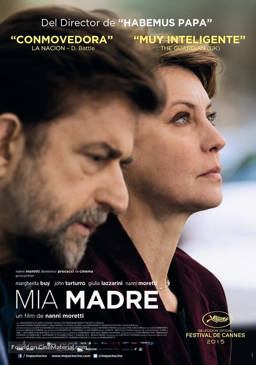 Mia madre - Argentinian Movie Poster