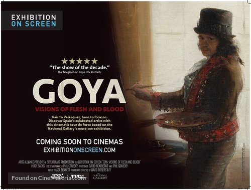 Goya: Visions of Flesh and Blood - British Movie Poster