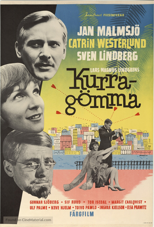Kurrag&ouml;mma - Swedish Movie Poster