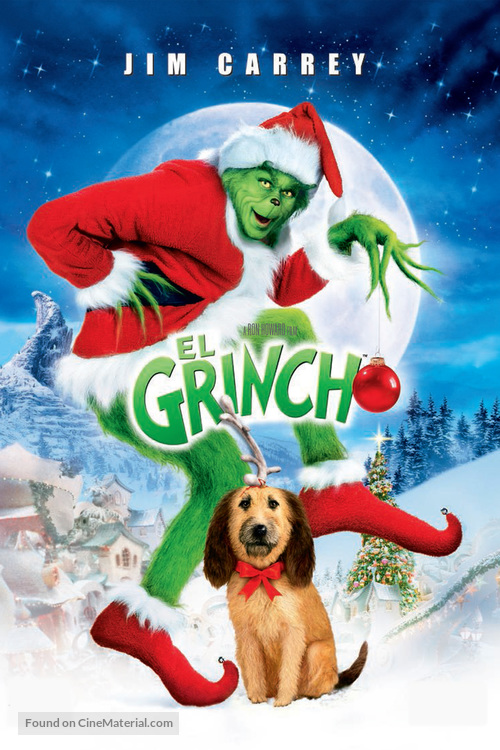 How the Grinch Stole Christmas (2000) Spanish dvd movie cover