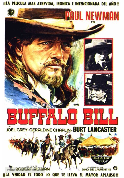 Buffalo Bill and the Indians, or Sitting Bull&#039;s History Lesson - Spanish Movie Poster